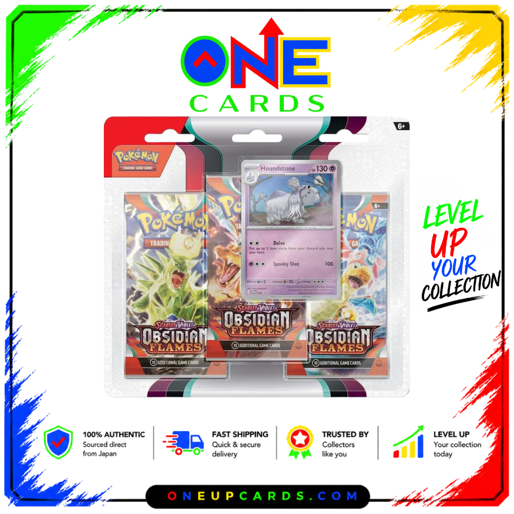 Scarlet & Violet Obsidian Flames 3 Pack Blister
