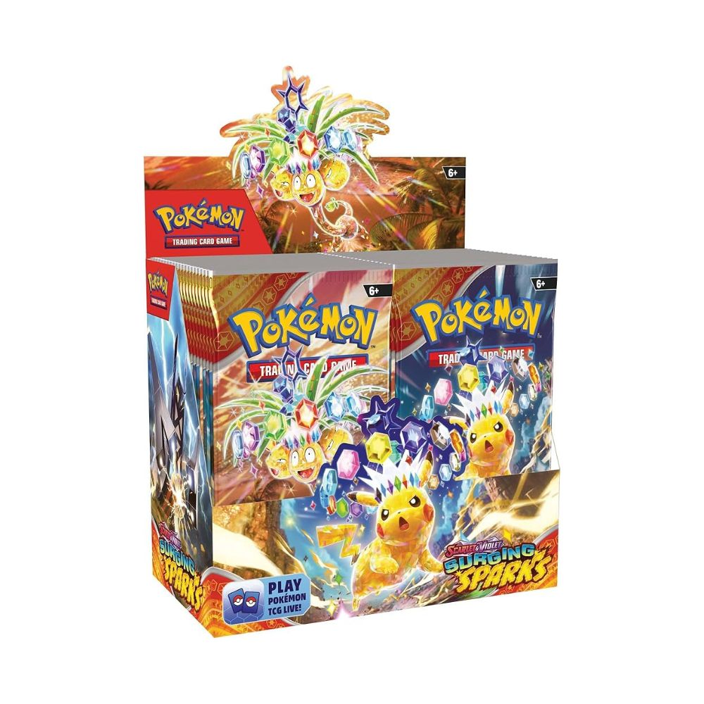 Surging Sparks Booster Display Box
