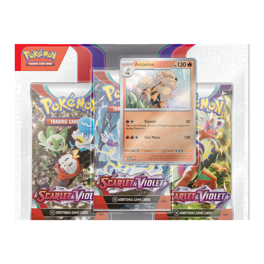 Scarlet & Violet Base 3PK Blister