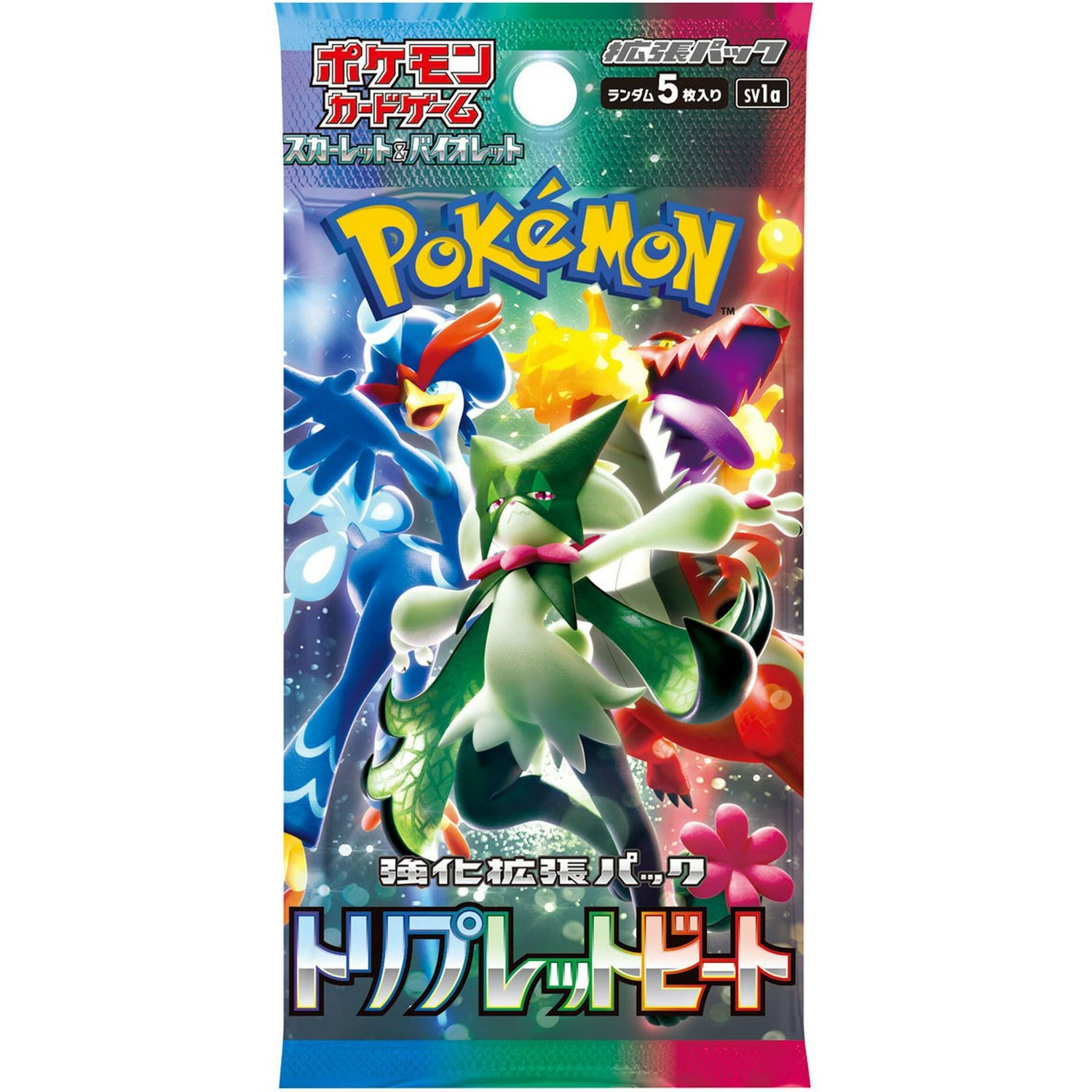 Pokemon Triplet Beat Booster Pack- sv1a