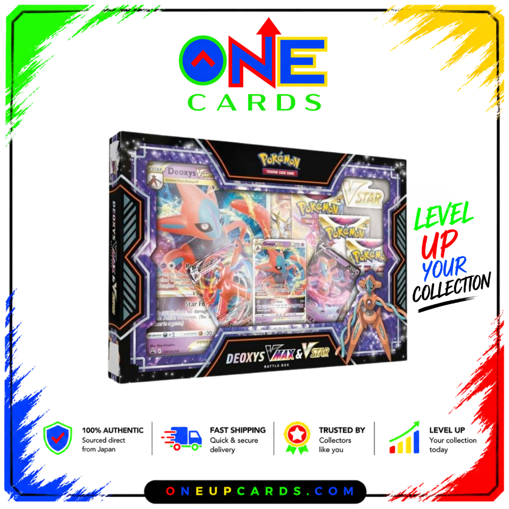 Deoxys VMAX &amp; VSTAR Battle Box