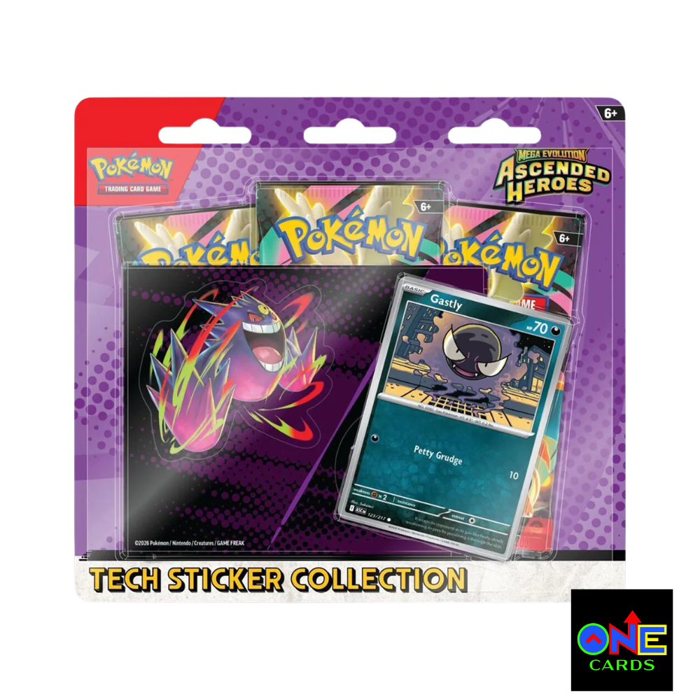 MEMBERS ONLY! Mega Evolution: Ascended Heroes Tech Sticker Collection