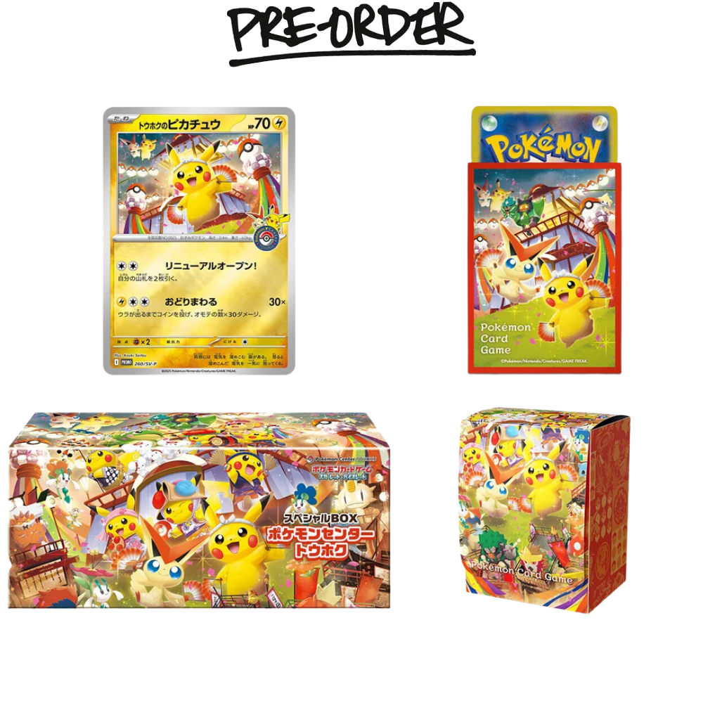 Pre-Order! Pokémon Center Tohoku 2025-Japanese