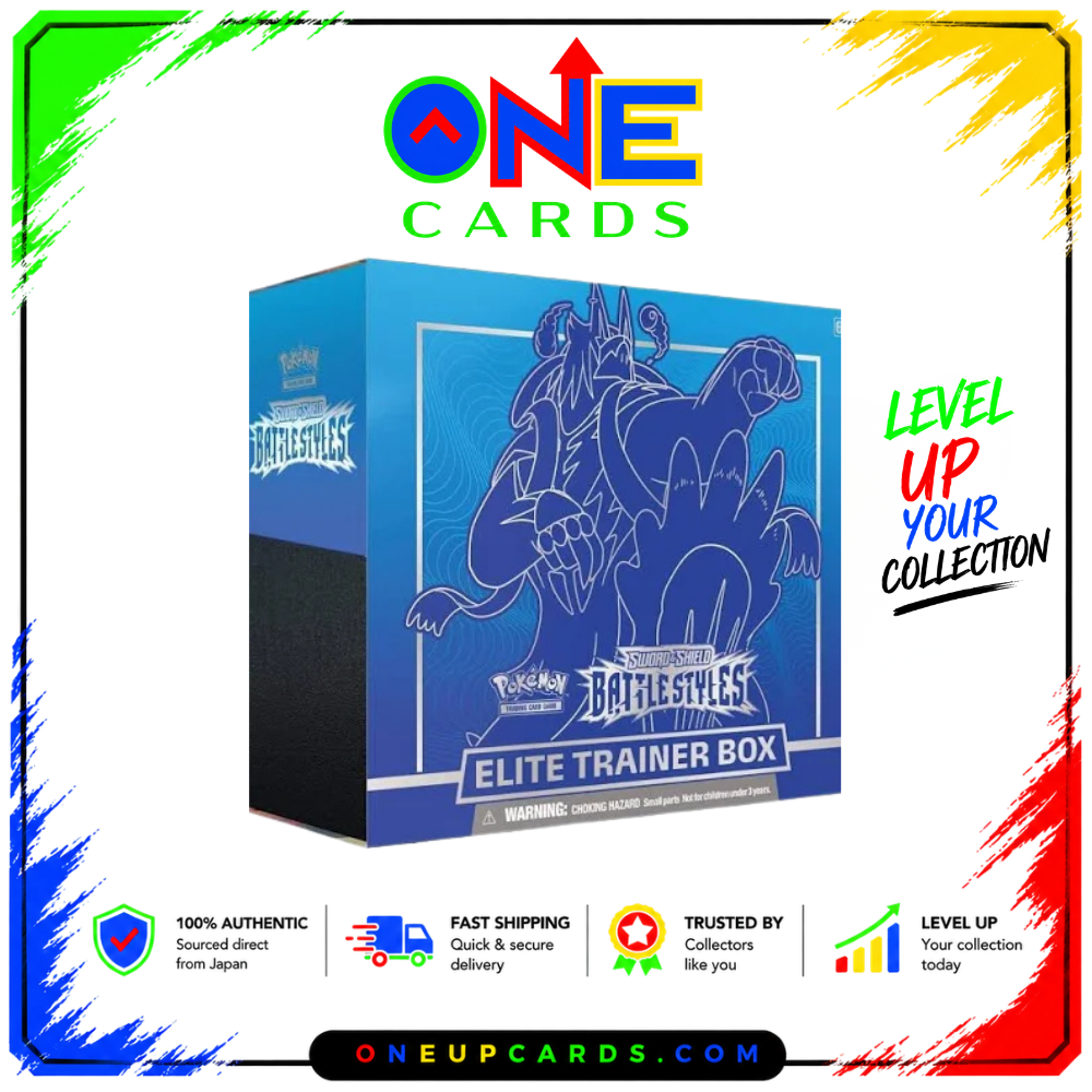 Battle Styles Elite Trainer Box [Rapid Strike Urshifu] (Blue)