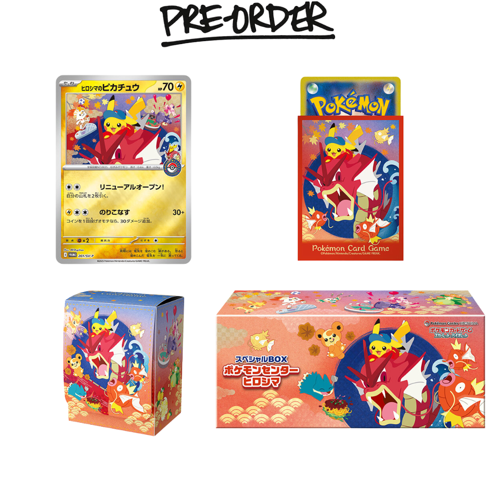Pre-Order! Pokémon Center Hiroshima 2025-Japanese
