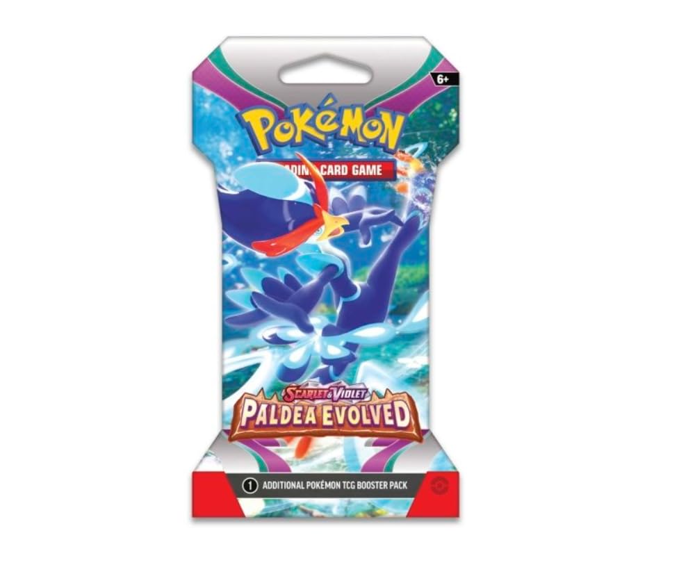 Scarlet &amp; Violet Paldea Evolved Sleeved Booster | Quaquaval