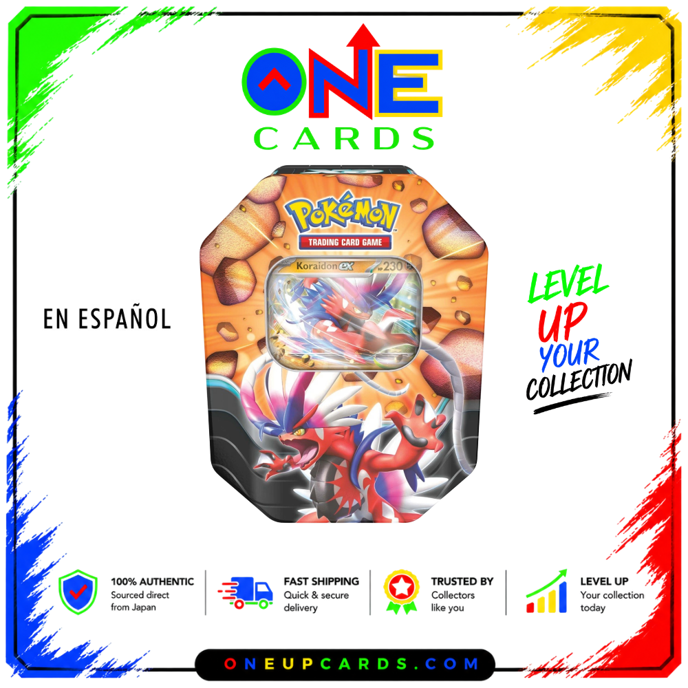 Slashing Legends Tin - Koraidon ex En Español