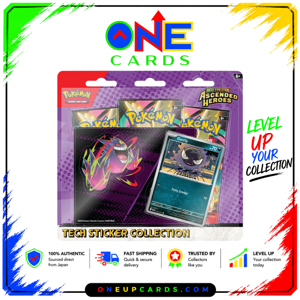 Mega Evolution: Ascended Heroes Tech Sticker Collection