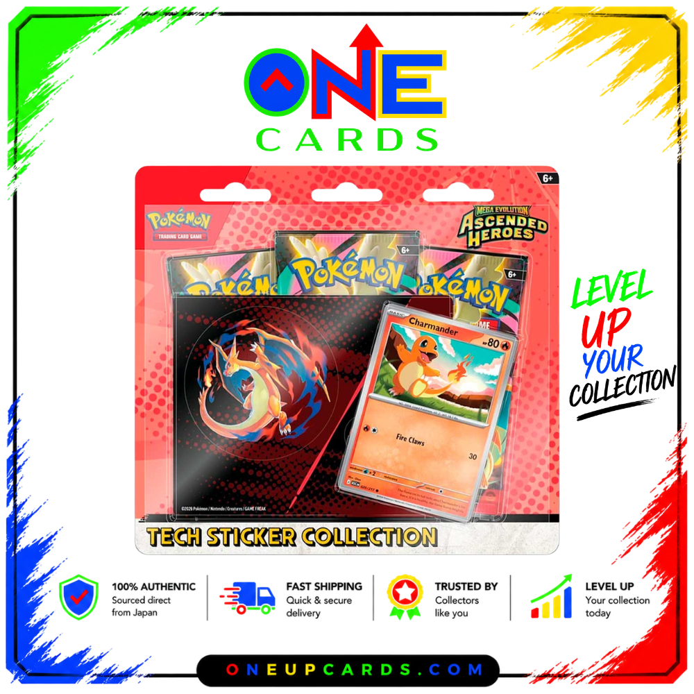 Mega Evolution: Ascended Heroes Tech Sticker Collection