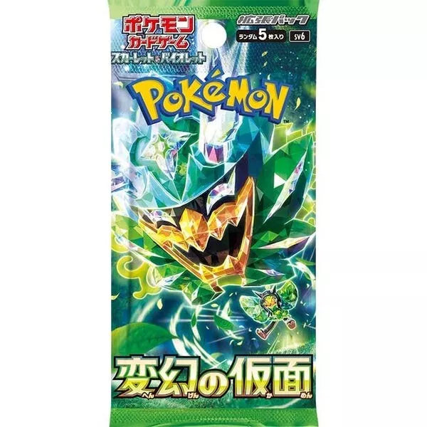 Pokemon Mask of Change Booster Pack - sv6