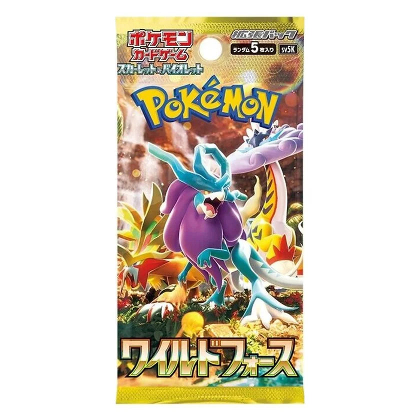 Pokemon Wild Force Booster Pack - sv5k