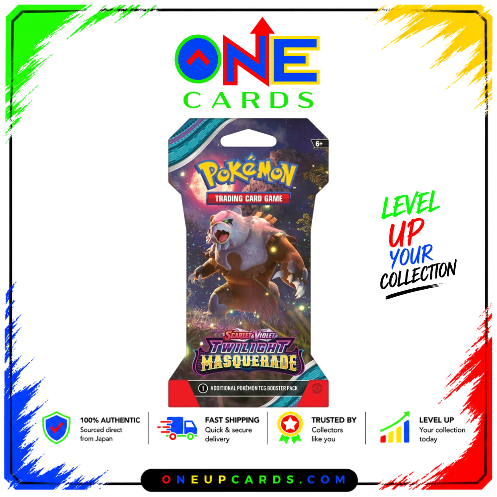 Scarlet &amp; Violet-Twilight Masquerade Sleeved Booster Pack (10 Cards)