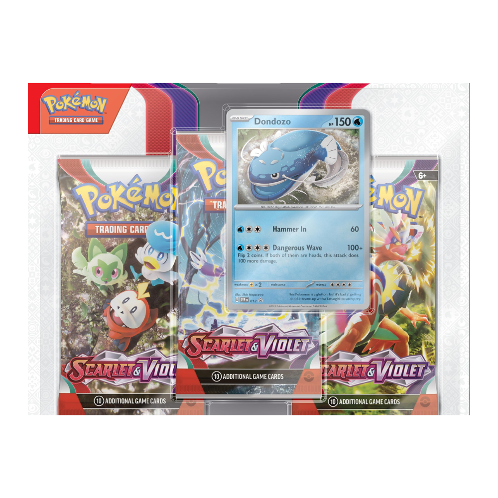 Scarlet &amp; Violet Base 3PK Blister