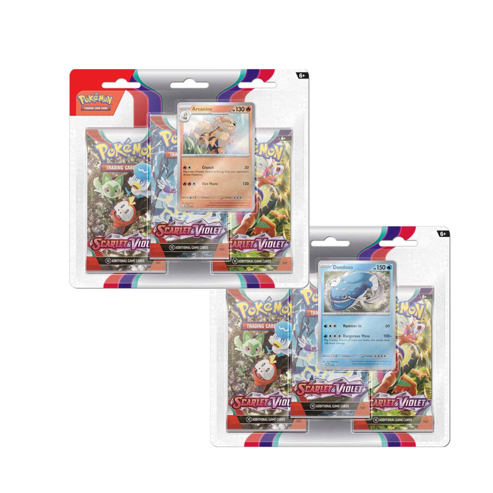 Scarlet &amp; Violet Base 3PK Blister