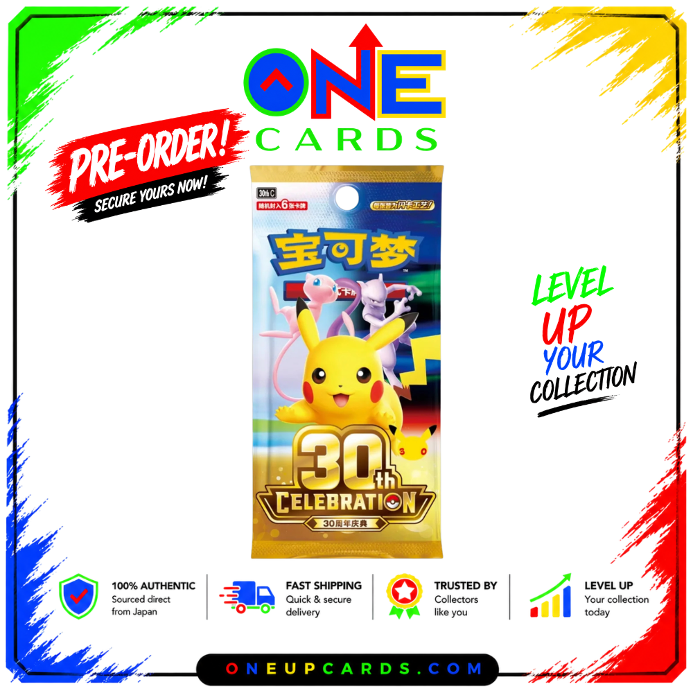 (PREORDER) 30th Anniversary Pokemon Booster Box-[Chinese]